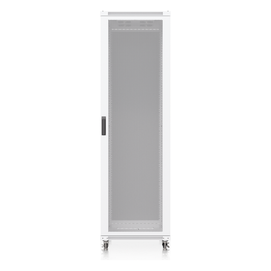 UACC Rack Cabinet 42U (600 × 1000 mm) – Gabinete de Piso Totalmente Ensamblado con Ventiladores Integrados, Paneles Removibles, Ruedas con Seguro y