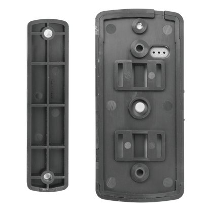 Sensor Magnético Inalámbrico para Exterior / IP56 / Gap 7.5 cm / Entrada Auxiliar NC/C/NO / -40°C a 60°C / Batería 10 Años / 345 MHz