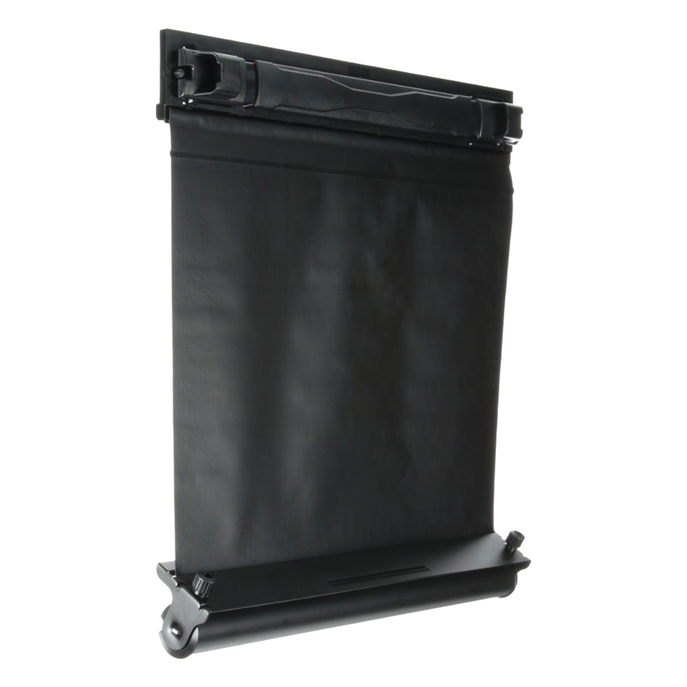 Tapa Ciega Tipo Cortina, Para Rack de 19 in, Ajustable de 4 a 51 UR, Color Negro