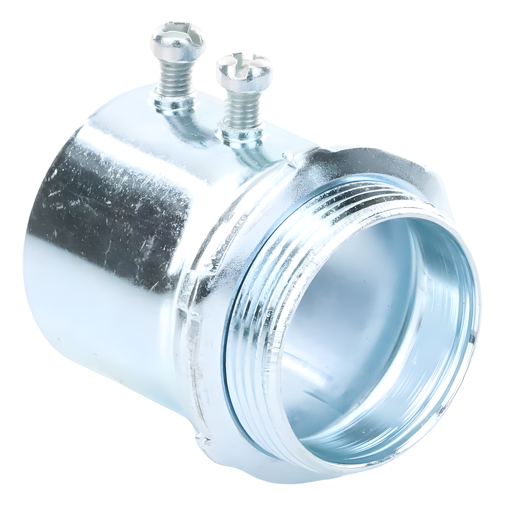 Conector de 1 1/2" (38 mm) para Pared Delgada con Tornillo.