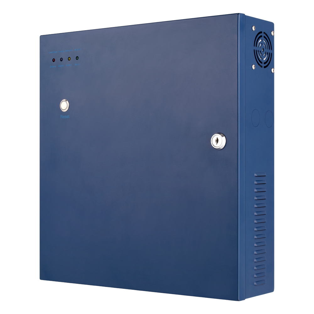 Fuente de poder profesional PoE (Power over Ethernet) de 8 puertos con capacidad total de 360W, diseñada específicamente para sistemas de