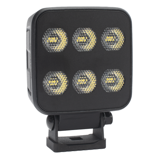 Luz de Trabajo de 6 LED, 6552 Lumenes, 12-24 VCD