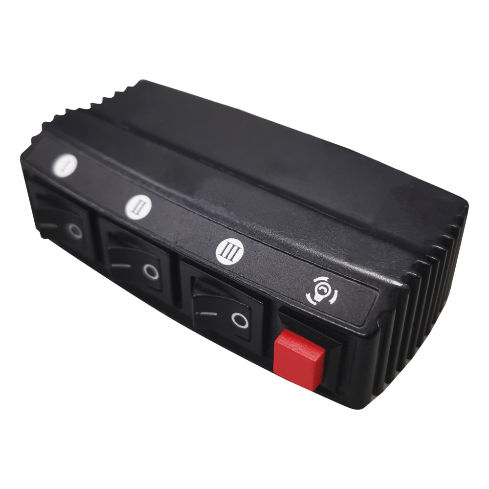 Switch de 4 interruptores para Encendido/Apagado y Control de patrones de destello