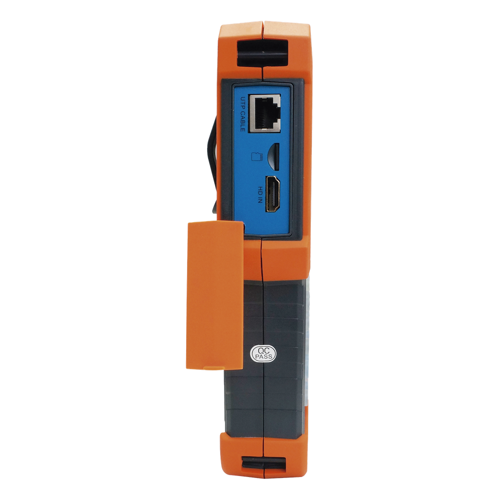 Tester de Video Profesional | Pantalla 4" Touch | Ideal para Cámaras IP/ HD (TVI, CVI, AHD y CVBS) | 4K | H.265/H.264 | PoE | WiFi | Cable Tester |
