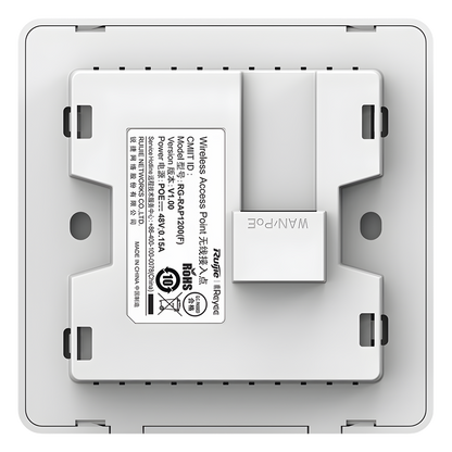 Punto de Acceso Wi-Fi 5, Doble Banda Diseñado para Instalaciones Discretas y Espacios Reducidos, 802.11ac Wave 2, Alto Rendimiento y MIMO 2x2.
