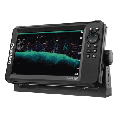 Eagle-9 ecosonda en pantalla horizontal IPS de 9 pulgadas, incluye transductor skimmer 50/200 kHz