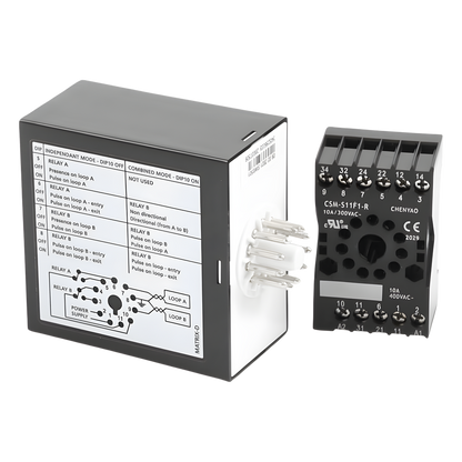 Sensor de masa para barreras de Dos Canales / Ideal para Accesos Vehiculares