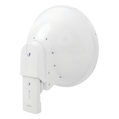 Antena Direccional airFiber X, ideal para enlaces Punto a Punto (PtP), frecuencia 5 GHz (5.1 - 5.9 GHz) de 23 dBi slant 45