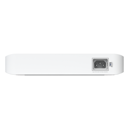 UniFi Switch USW-Pro-8-POE Capa 3, 8 puertos PoE 802.3at/bt + 2 puertos 1/10G SFP+, 120W, pantalla táctil informativa
