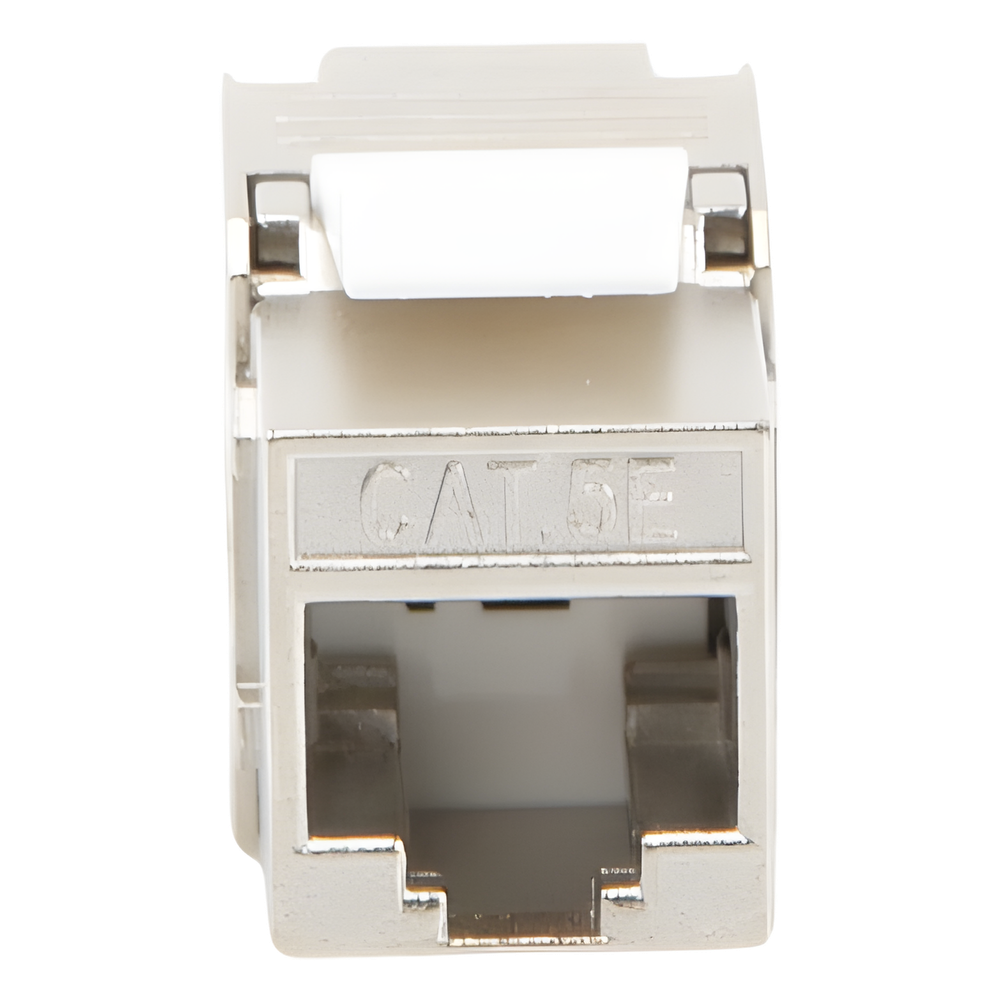 Módulo Jack Keystone Cat5e Blindado (STP) sin Herramienta (Toolless)