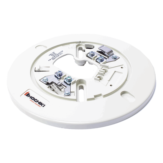 Base Para Detector Convencional Hochiki, Diámetro 6", 2 Hilos, 24 Vcd (0300-04070 IT), Color Hueso