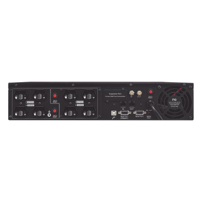 UPS de 2000 VA/1320 W, Topología Línea Interactiva, Entrada 120 Vca NEMA 5-20P, Torre o Rack 2 UR, Con 8 Tomas NEMA 5-20R