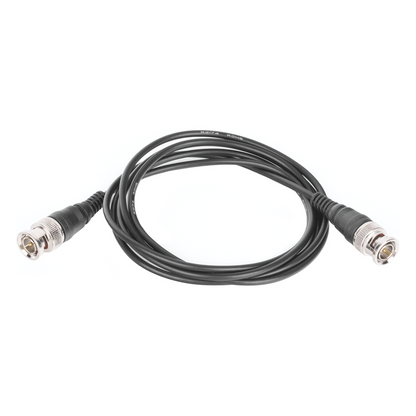 Cable Coaxial Armado con Conector BNC (Video) / Longitud de 1.5 Metros (4.92 Pies) / Optimizado para Cámaras 4K / Uso en Interior