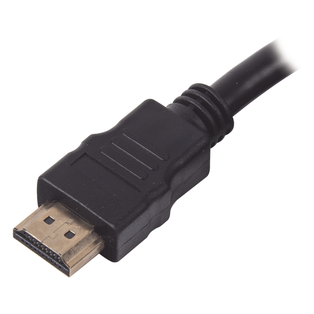 Cable HDMI de 1 Metro (3.28 pies) (High Speed) / Resolución 4K / Soporta Canal de Retorno de Audio (ARC)/ Soporta 3D / Blindado para Reducir