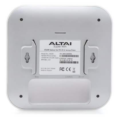 Punto de Acceso Wi-Fi 6, Doble Banda en 2.4 y 5 GHz, Hasta 1,774 Mbps, Hasta 250 m de Cobertura, Soporta 512 Clientes Concurrentes, Tecnología