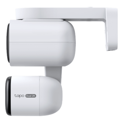 Cámara de Seguridad Dual PTZ / 2 Lentes 2K+2K (3MP cada uno) / 3x Claridad Telefoto / IP65 Exterior / IA Inteligente / Seguimiento Sincronizado