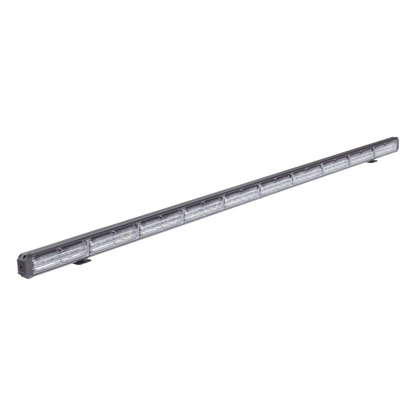 Barra de luz de advertencia de 10 Módulos de 6 LED, 49 Pulgadas, Rojo/Azul