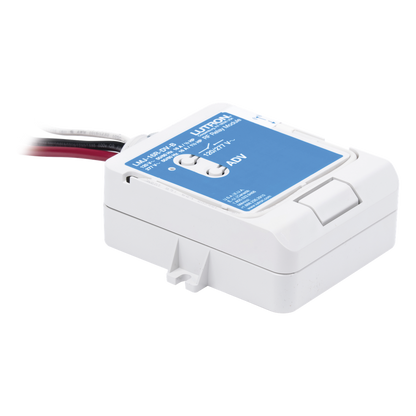 Módulo de relé de radiofrecuencia con tecnología Softswitch, conmuta hasta 16 A de propósito general, 120/277 V, apto para plenum, compatible con RA2