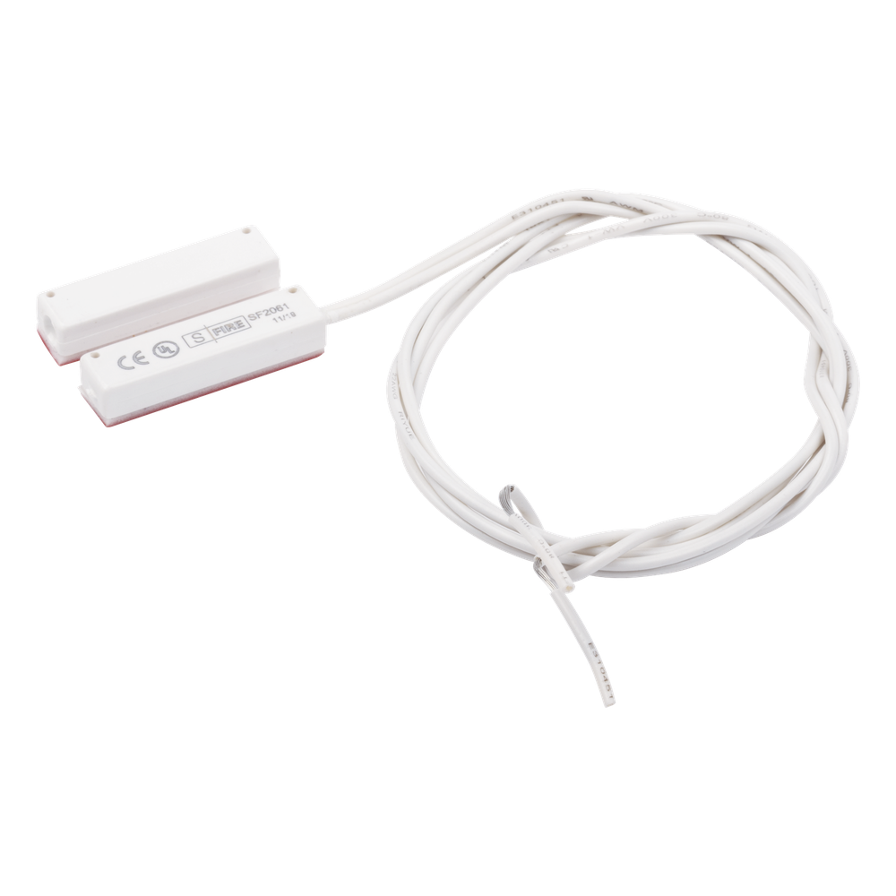 Contacto magnético para puertas y ventanas con cable de 45 cm color blanco / GAP: 13 mm