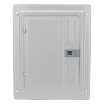Centro de carga monofásico 1 Fase, 3 Hilos para interruptores QP, de 12 polos - 24 circuitos, 120/240vca, Barras de aluminio 125 Amp, Nema 1, uso