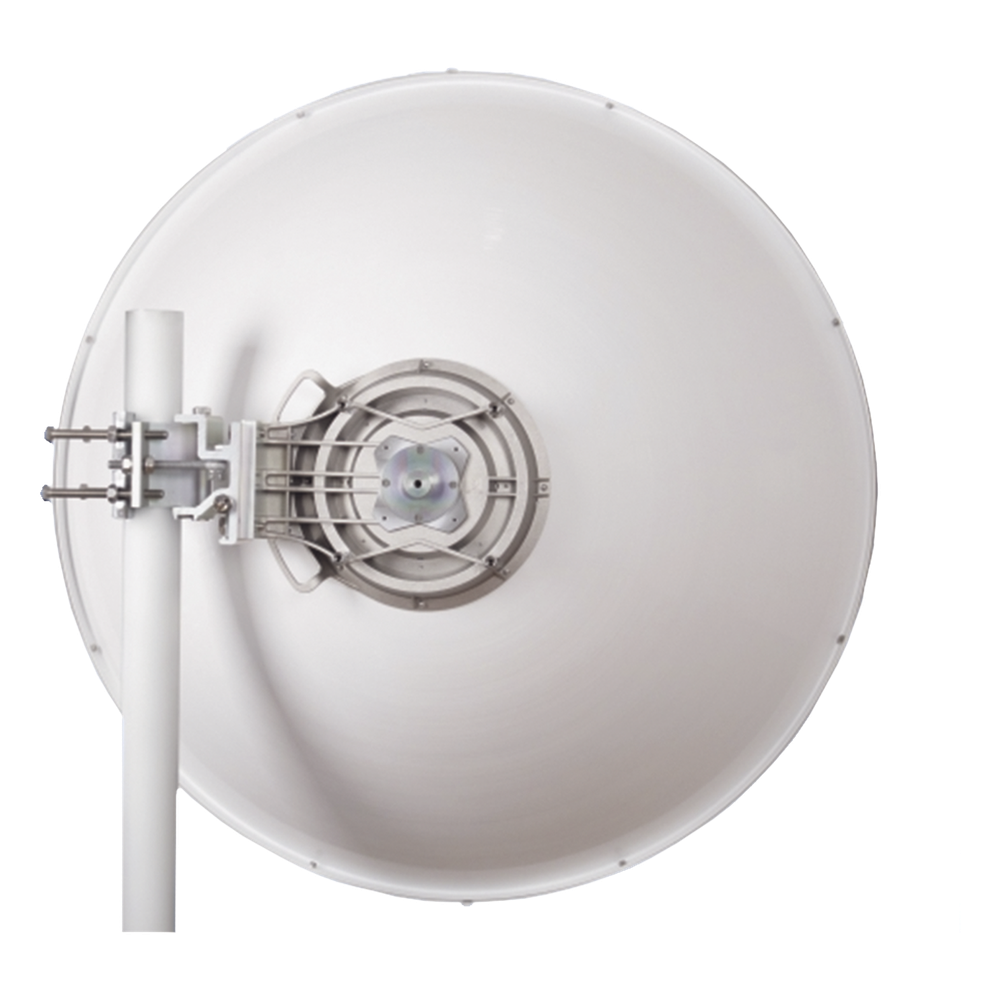 Antena direccional Alto Rendimiento / Parábola profunda para mayor aislamiento al ruido /4 ft / Guía de onda para radio B5x y C5x / Ganancia de 35