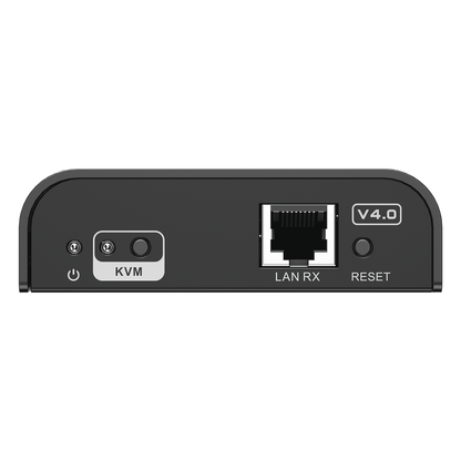 Receptor Compatible para Kits TT373KVM4.0 | Resolución 1080P @ 60 Hz | Soporta STP y UTP CAT6 | Control IR | Compatible con Switch Gigabit para