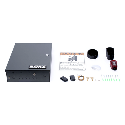 Cuadro de Mando Para Operadores Abatibles Doorking 6006-380 / Soporta Respaldo de Baterias