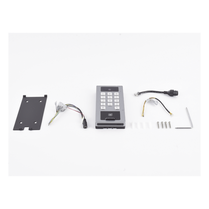 (PoE / 2 Relays) Terminal de Control de Acceso / Videoportero Multiapartamento Llamada a App / Teclado / Exterior Antivandálico IP65 & IK09 / Huella