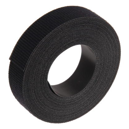 Kit de 10 Rollos de Cinta de Contacto, de 10.66 m de largo y 19.1 mm de ancho c/u, Color Negro