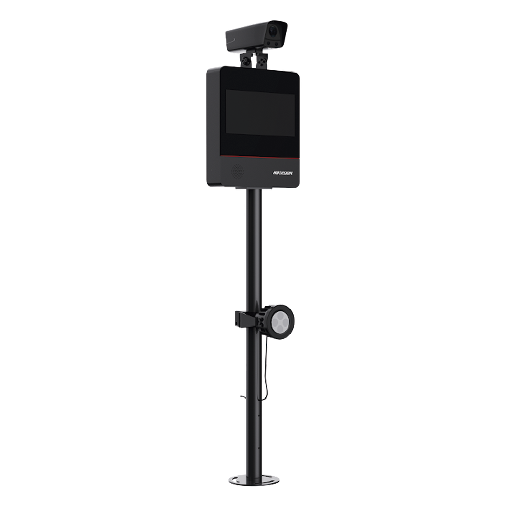 Kit ANPR / Cámara IP 2 Megapixel para Control de Acceso / Luz de Relleno Blanca + Pantalla de Visualización / Lente Motorizado 3.1 a 6 mm / Detección