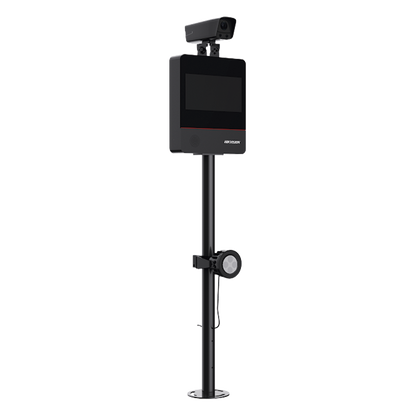 Kit ANPR / Cámara IP 2 Megapixel para Control de Acceso / Luz de Relleno Blanca + Pantalla de Visualización / Lente Motorizado 3.1 a 6 mm / Detección