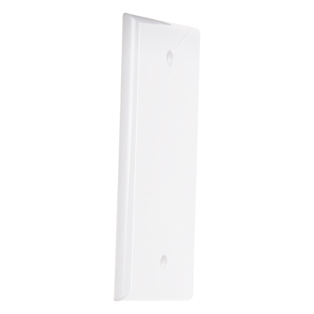 Placa de Pared Ciega Universal, Color Blanco