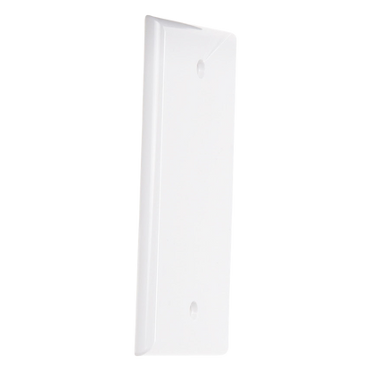 Placa de Pared Ciega Universal, Color Blanco