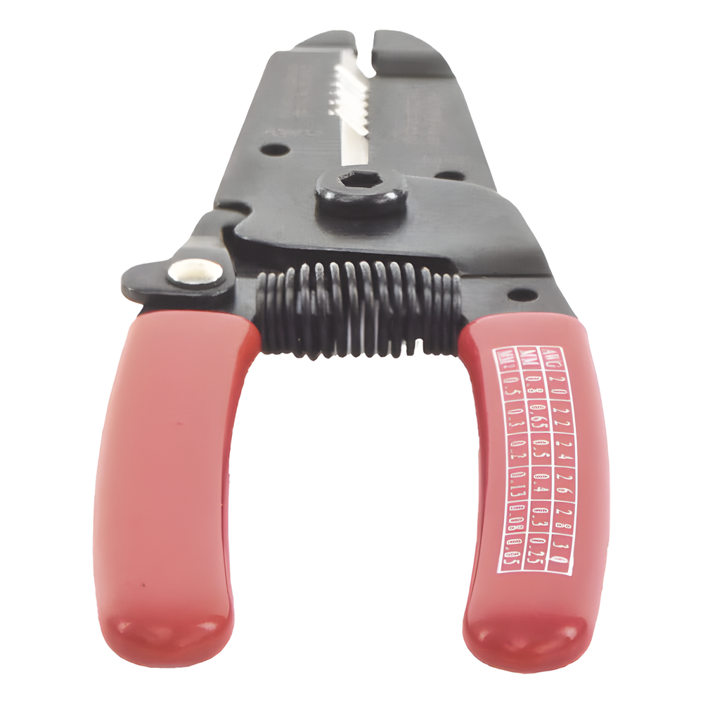 Pinzas Pelacable y Corte para Cables en Calibre del 20 al 30 AWG y 6 Pulgadas (15.3 cm) de Longitud.