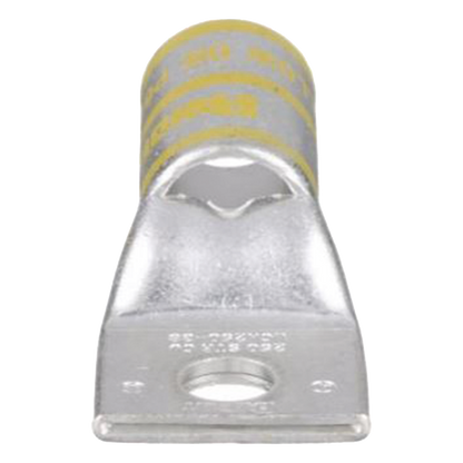Zapata de compresión LCA250-38-X para cal. 250Kcm, Barreno para tornillo prisionero de 3/8, 1 Pz