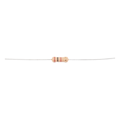 Resistencia de 2 k Ohm 1/2 Watt, 5% Axial, Película de Carbón