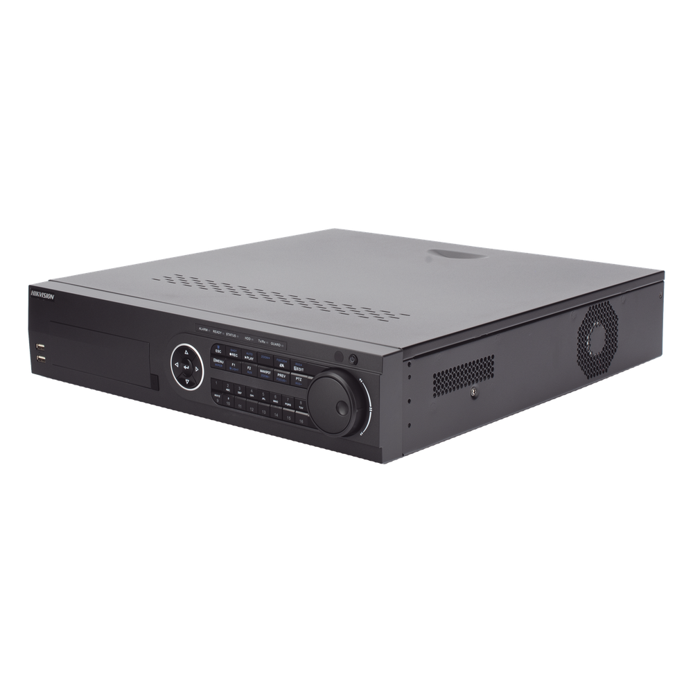 DVR 16 Canales TurboHD + 8 Canales IP / 3K / 5 Megapixel / 8 Bahías de Disco Duro / 16 Entradas de Audio Fisicas (Microfono por Separado) / Audio por