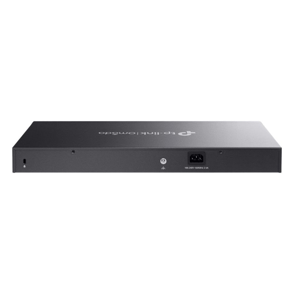 Switch Smart Omada 18 Puertos Gigabit / 16 Puertos PoE+ 802.3af/at / 2 Ranuras SFP Gigabit / Presupuesto PoE 150 W / Switching 36 Gbps / Enrutamiento