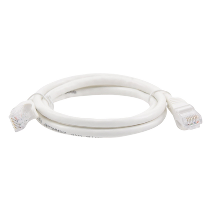 Cable de Parcheo UTP Cat6 - 1 Metro (3.28 Pies) - Blanco
