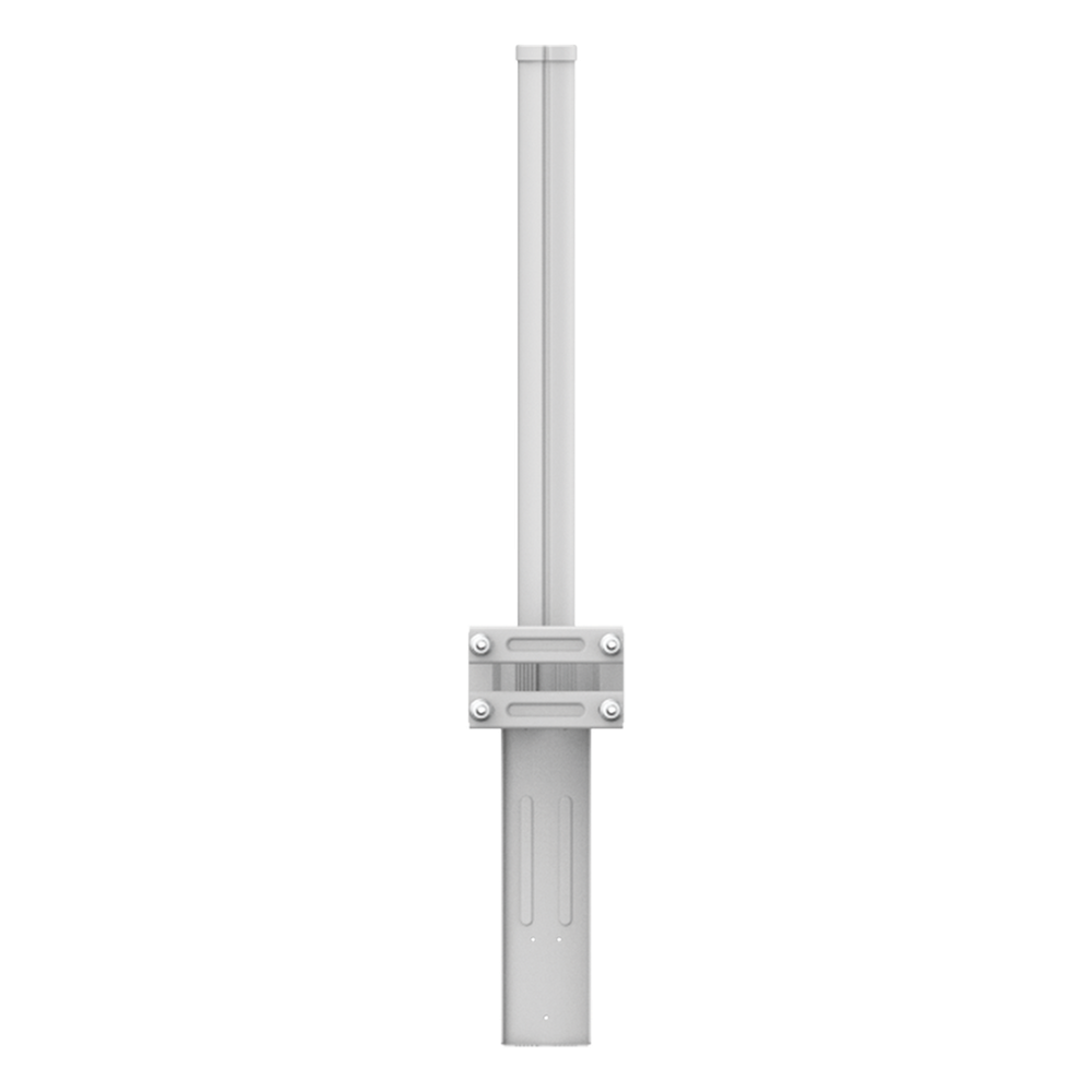 Antena Omnidireccional de 360° AirMetro con 13 dBi en Banda 5Ghz (5150-5850 Mhz) Slant 90° Compatibilidad Multi-Marca para enlaces Multipunto
