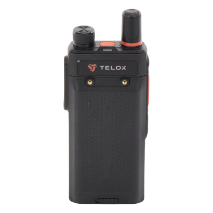 Radio PoC 4G LTE TELOX TE320 / Audio 3W con Cancelación de Ruido / IP67 Resistente a Agua y Polvo / Batería 4000 mAh (48 hrs) / Doble SIM LTE Global