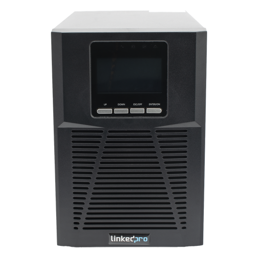 UPS 1000VA / 900W Online Doble Conversión / Rack-Torre 2U / Onda Senoidal Pura