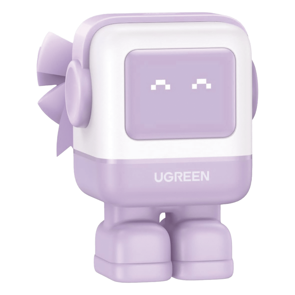 Cargador Mini GaNRobot 30W serie UNO | 1 USB-C de Carga Rápida | Tecnología GaN II | Multiprotocolo PD/QC/SCP/FCA | Carga Inteligente | Pantalla LED