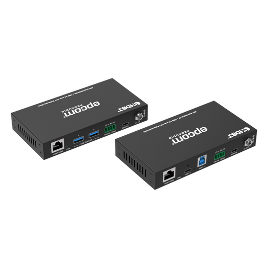 Extensor USB 3.2 Gen 1 | 100 m | Cable CAT6a | Velocidad 5 Gbps | Puertos USB-C y USB-A | PoC Bidireccional 24V | Compatible Con Dispositivos USB
