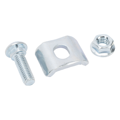 Kit 3 para unir tramos de charolas, con acabado Electro Zinc