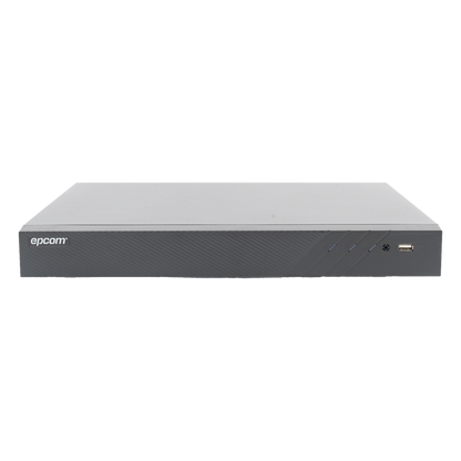 DVR 32 Canales TurboHD + 8 Canales IP / 5 Megapixel Lite - 3K Lite / Acusense (Evita Falsas Alarmas) / Audio Bidireccional / 2 Bahías de Disco Duro