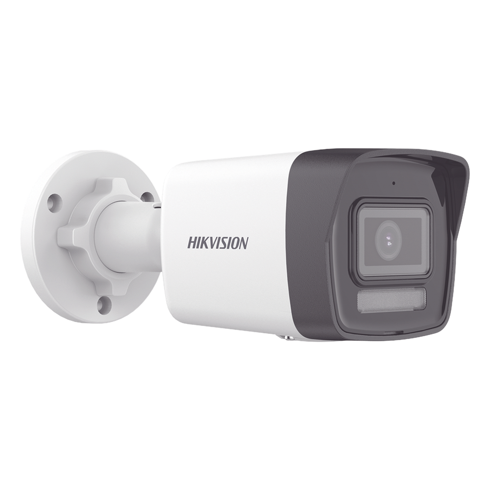 [Dual Light] Bala IP 6 Megapixel / Lente 2.8 mm / 30 mts IR + 30 mts Luz Blanca / Micrófono Integrado / ACUSENSE Lite / Exterior IP67 / H.265 / PoE