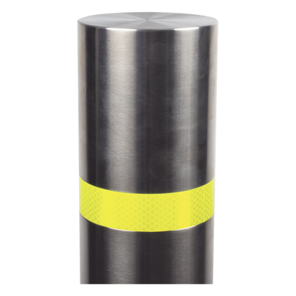 Bolardo Fijo de Acero Inoxidable de 900 mm de Altura / Ideal para aplicaciones delimitaciones de automóviles