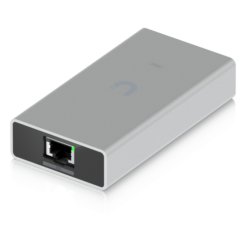 Adaptador USB-C a Ethernet 10 GbE Plug-and-Play que Permite Conectividad de Alta Velocidad en Equipos Compatibles con USB4 / Thunderbolt, Ideal para