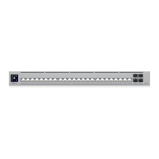 UniFi Switch Pro HD Capa 3, 24 puertos Etherlighting / (22) puertos 2.5 GbE, (2) puertos 10GbE, (4) puertos 10G SFP+